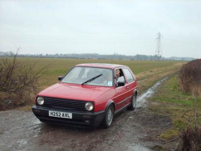 my new mk3 golf